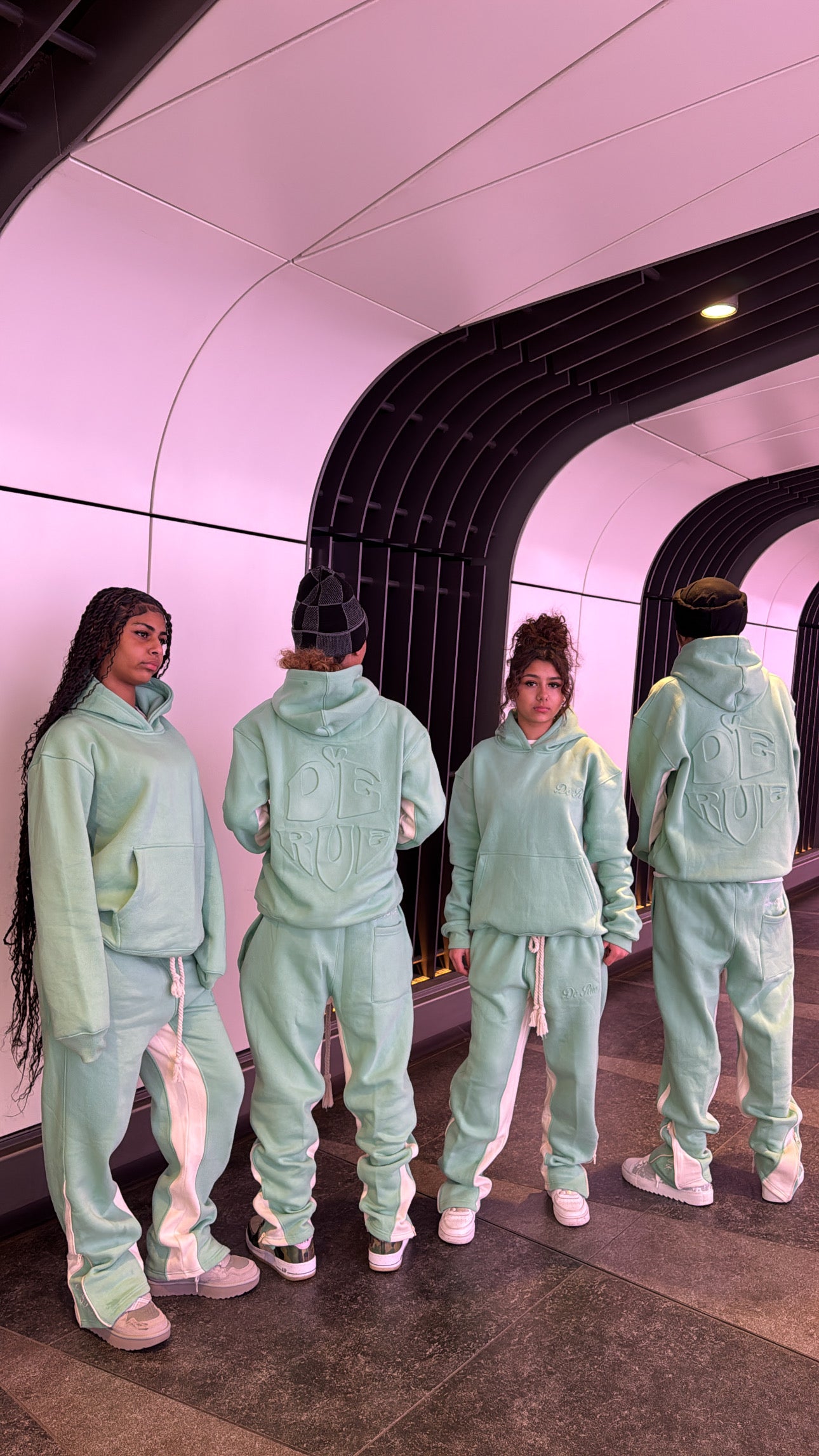 matcha green tracksuit