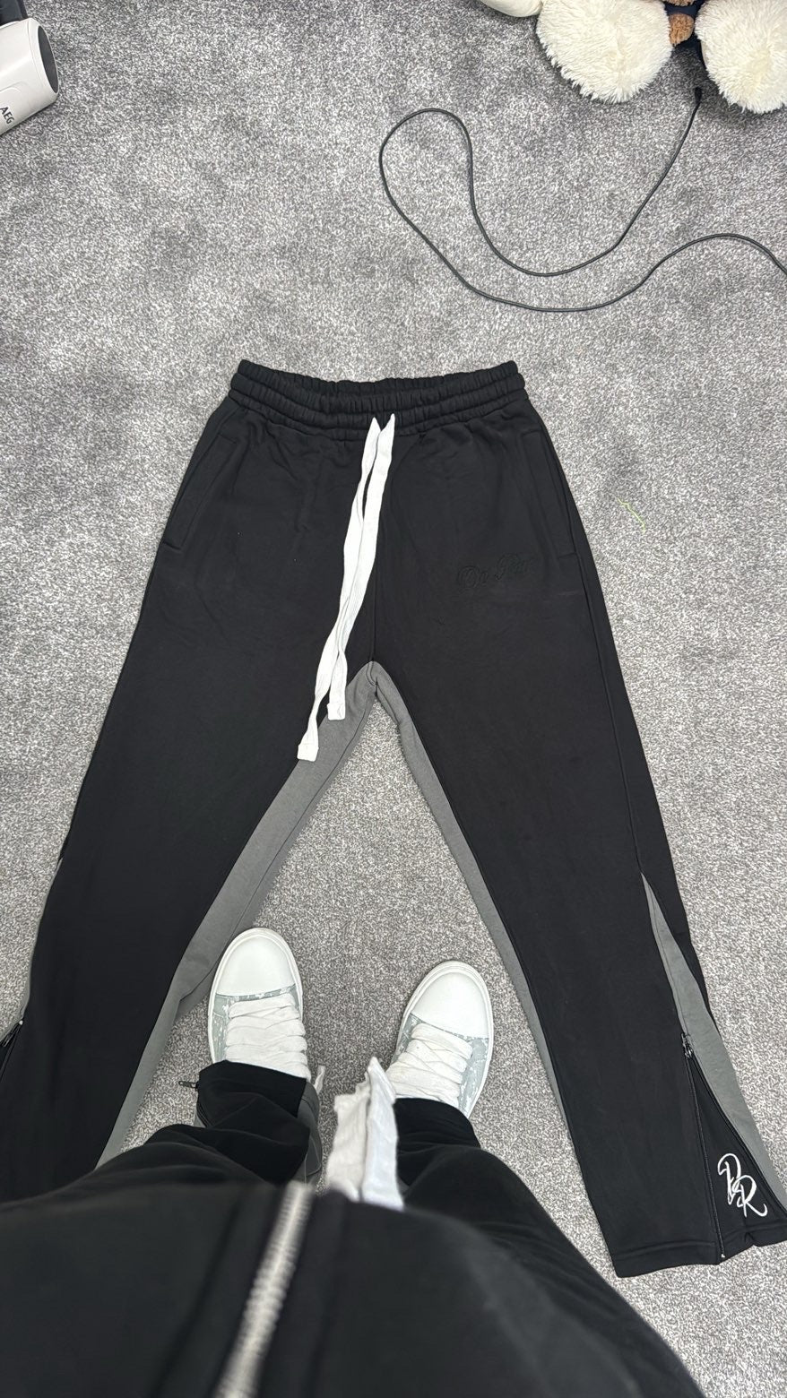 De rue flared joggers