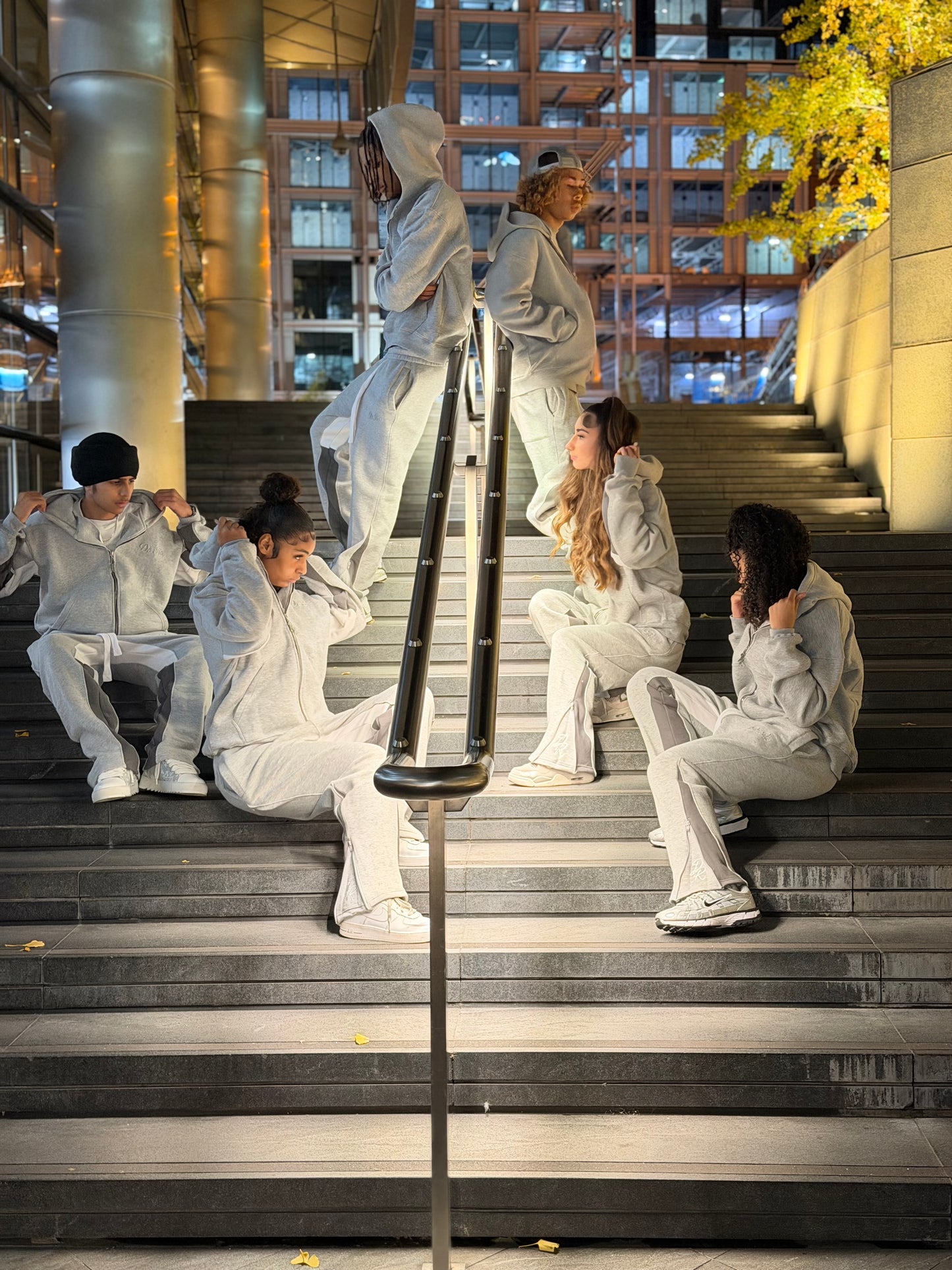 de rue grey tracksuit