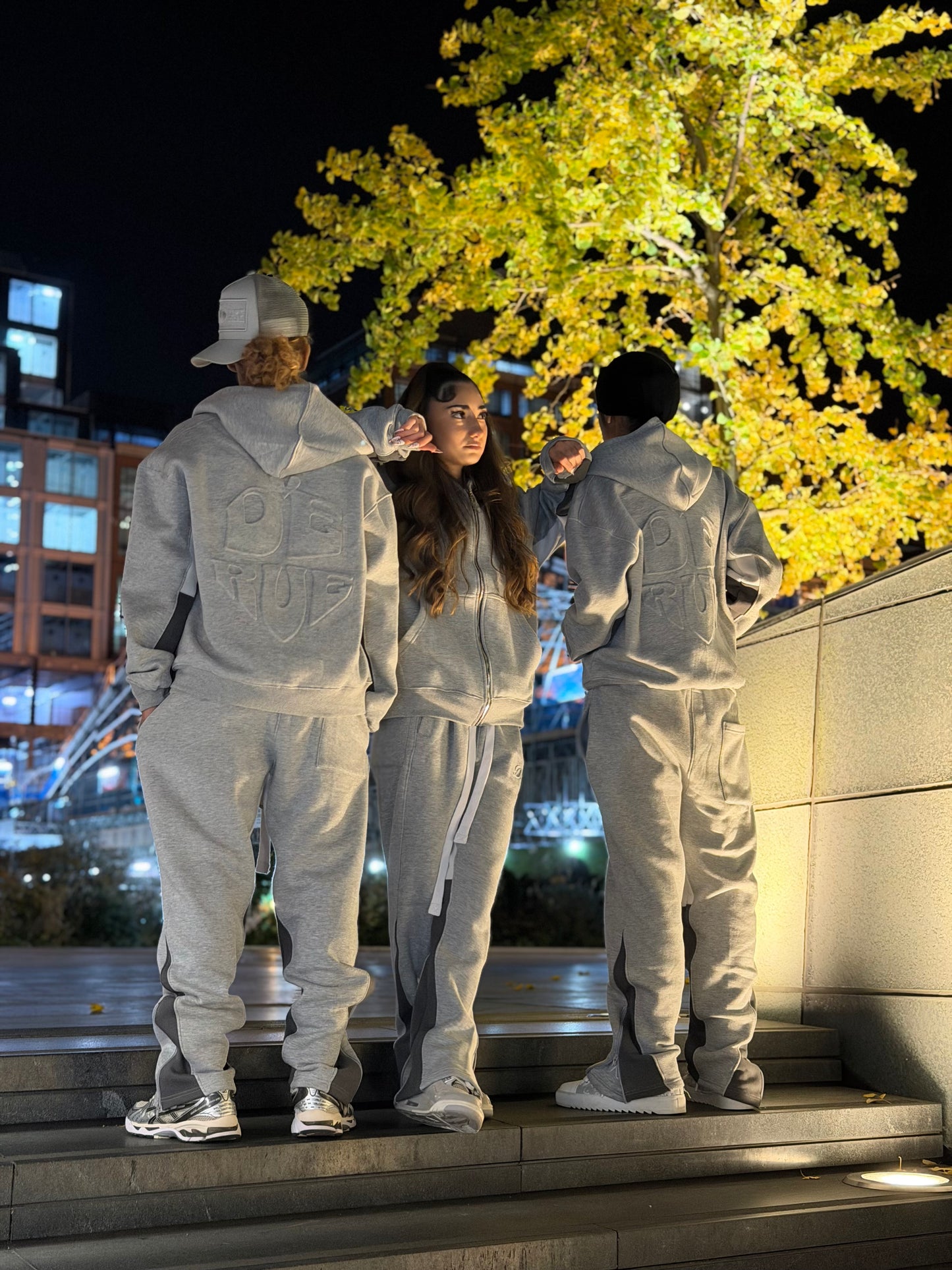 de rue grey tracksuit