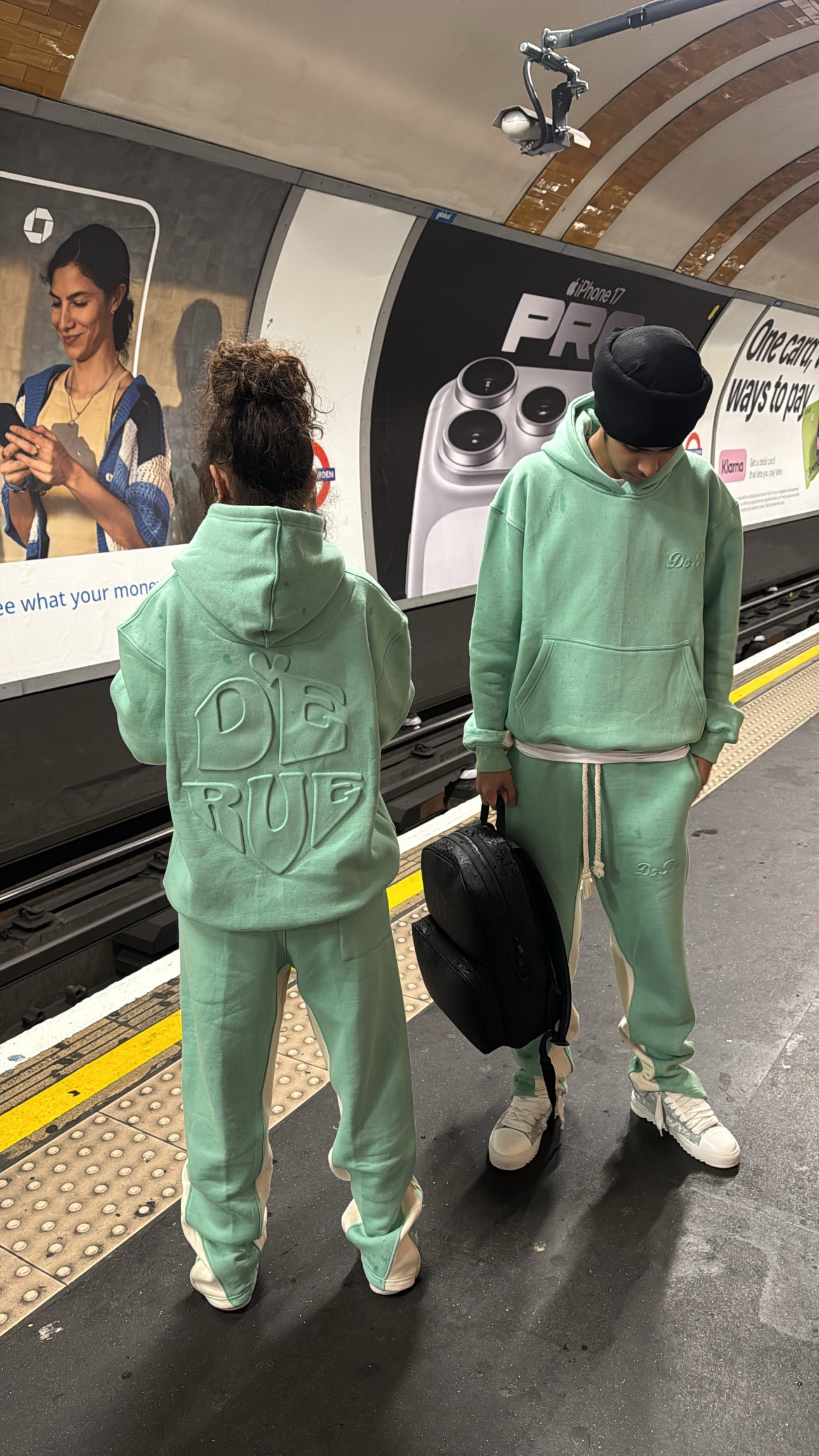 matcha green joggers