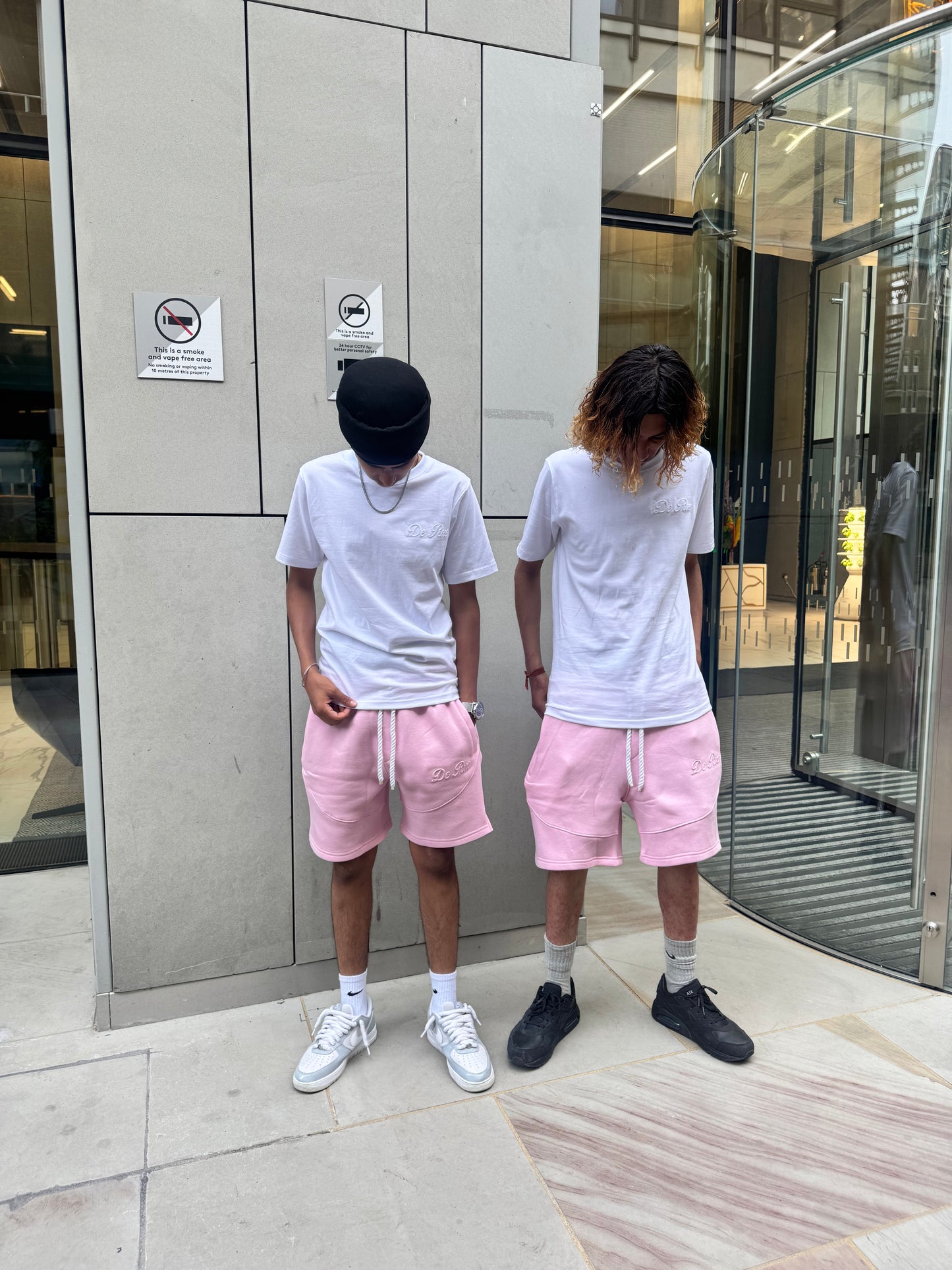 de rue shirt and short set