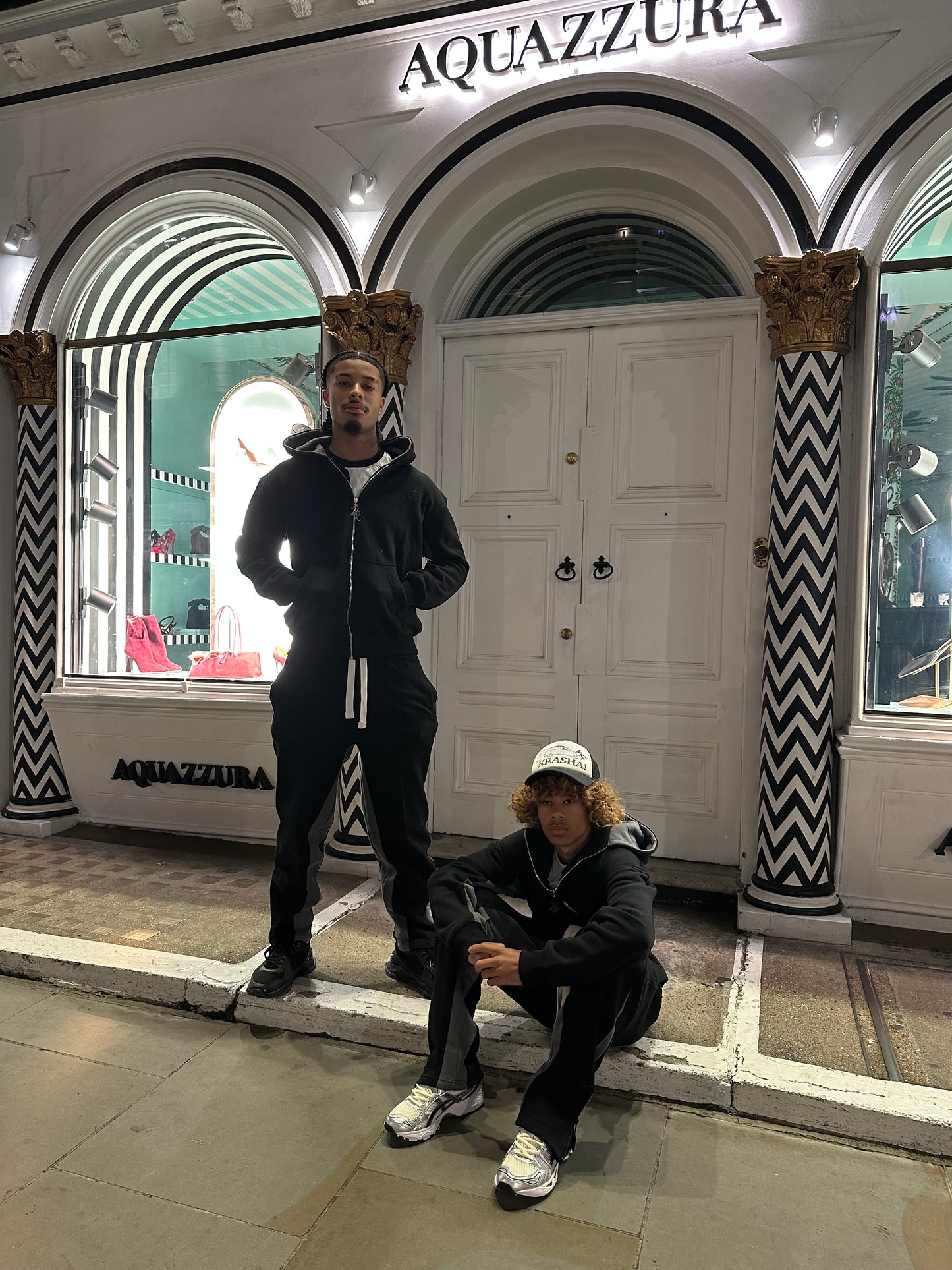 De rue flared joggers