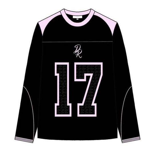 Black and pink jersey